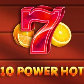 10 Power Hot logo by Amusnet Interactive at Robocat Casino