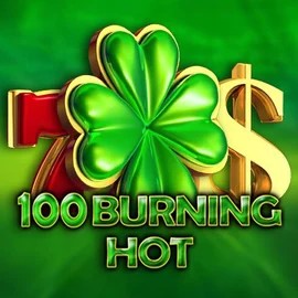 100 Burning Hot game by Amusnet Interactive – logo hosted on Robocat Casino