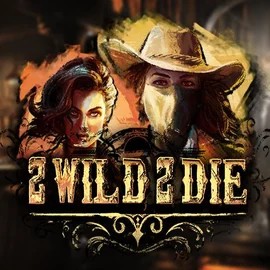 2 Wild 2 Die online game logo by Hacksaw Gaming on robocatcasinoo.com