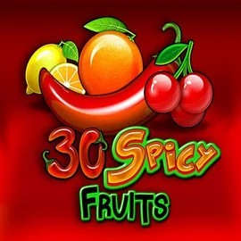 30 Spicy Fruits slot visual from Amusnet Interactive available on robocatcasinoo.com