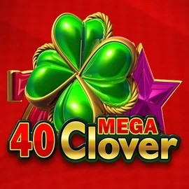 40 Mega Clover by Amusnet Interactive, showcased at robocatcasinoo.com – game logo
