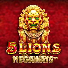 Play the 5 Lions Megaways slot by Pragmatic Play on Robocat Casino