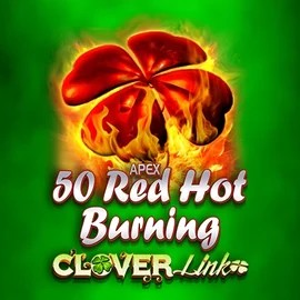 Play the 50 Red Hot Burning Clover Links slot by Novomatic on Robocat Casino