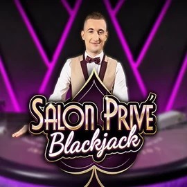 Blackjack Salon Privé by Ezugi, showcased at robocatcasinoo.com – game logo