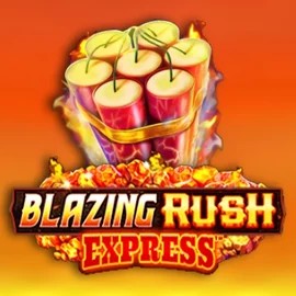 Blazing Rush Express game by AreaVegas – logo hosted on Robocat Casino