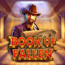 Slots logo of Book Of Fallen from Pragmatic Play at Robocat Casino