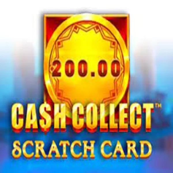 Official Lottery logo: Cash Collect Scratch by Playtech at Robocat Casino