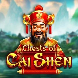 Chests of Cai Shen logo by Pragmatic Play at Robocat Casino