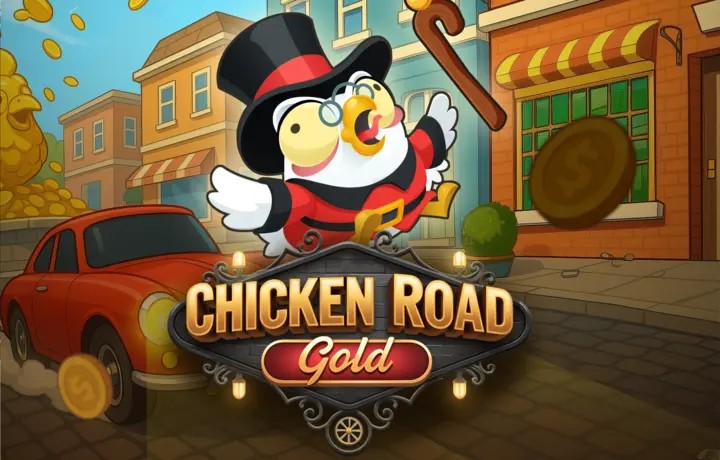 Play the Chicken Road Gold slot by InOut on Robocat Casino