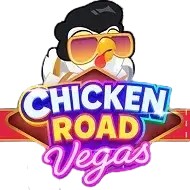 Chicken Road Vegas slot visual from InOut available on robocatcasinoo.com