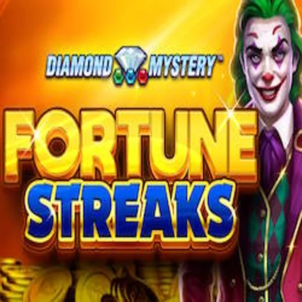 Diamond Mystery Fortune Streaks online game logo by Greentube on robocatcasinoo.com