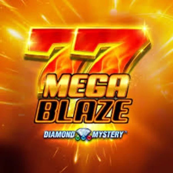 Diamond Mystery Mega Blaze slot visual from Greentube available on robocatcasinoo.com