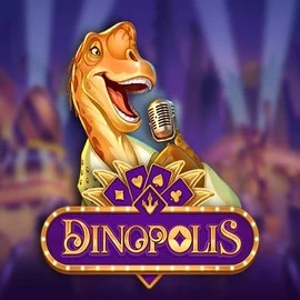 Dinopolis slot visual from Push Gaming available on robocatcasinoo.com