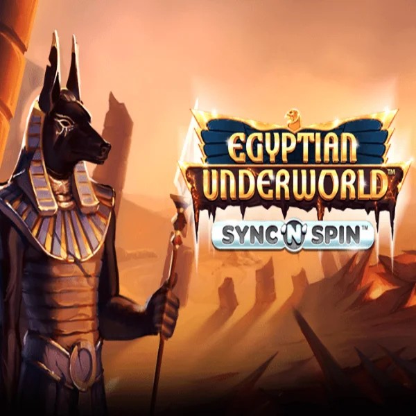 Official Slots logo: Egyptian Underworld by Greentube at Robocat Casino