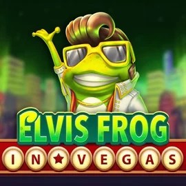 Elvis Frog In Vegas logo by BGAMING Robocat Casino