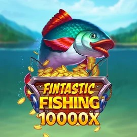Fintastic Fishing logo – Slots by Foxium at Robocat Casino