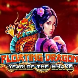 Floating Dragon Year of the Snake slot icon by Pragmatic Play, available at Robocat Casino