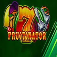 Fruitinator Jackpot King logo by Blueprint Gaming Robocat Casino