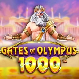 Gates of Olympus 1000 casino game by Pragmatic Play – featured logo at Robocat Casino