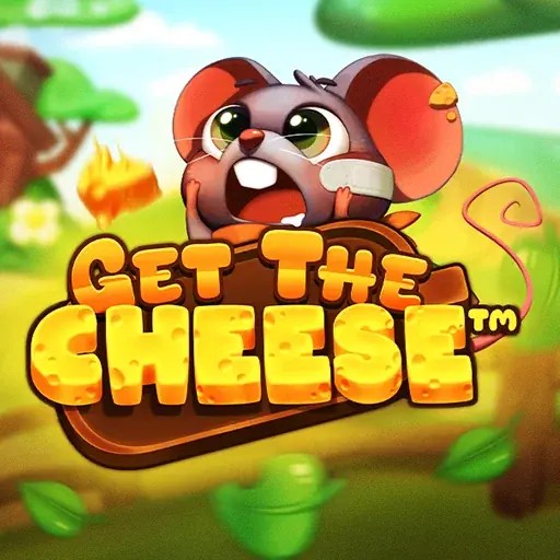Official Slots logo: Get The Cheese by Hacksaw Gaming at Robocat Casino