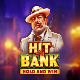 Official Slots logo: Hit The Bank Hold and Win by Playson at Robocat Casino