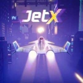 jetX online game logo by SmartSoft on robocatcasinoo.com