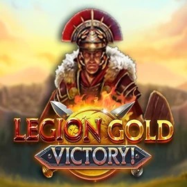 Legion Gold Victory! slot logo by Play'n GO at Robocat Casino
