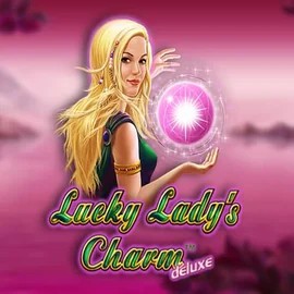 Lucky Ladys Charm Deluxe online game logo by Greentube on robocatcasinoo.com