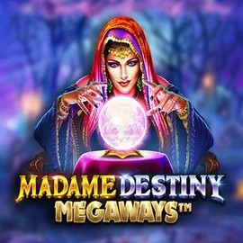 Madame Destiny Megaways game by Pragmatic Play – logo hosted on Robocat Casino