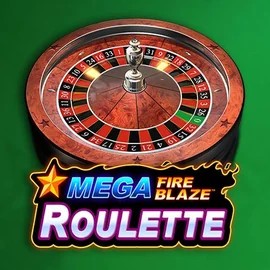Mega Fire Blaze Roulette logo – Table Games by Playtech at Robocat Casino