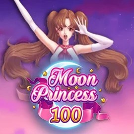 Moon Princess 100 slot logo by Play'n GO at Robocat Casino
