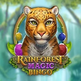Rainforest Magic Bingo game by Play'n GO – logo hosted on Robocat Casino