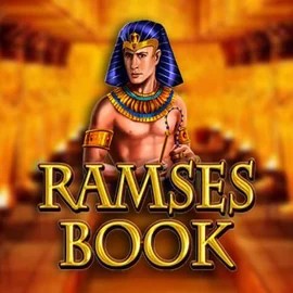 Ramses Book by Gamomat, showcased at robocatcasinoo.com – game logo