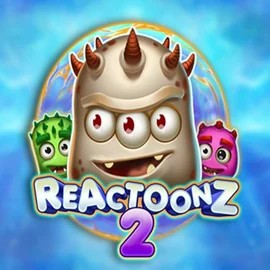 Reactoonz 2 game by Play'n GO – logo hosted on Robocat Casino
