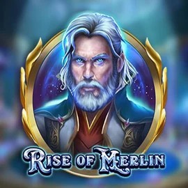 Rise of Merlin by Play'n GO, showcased at robocatcasinoo.com – game logo