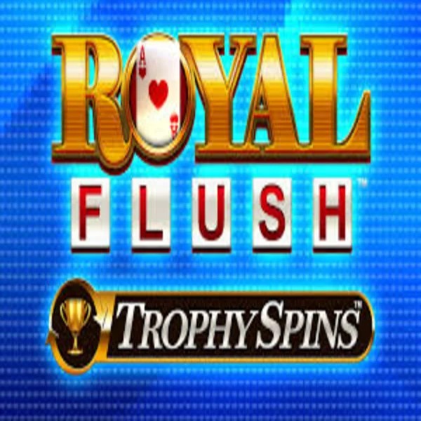Royal Flush Trophy Spins logo – Slots by Greentube at Robocat Casino
