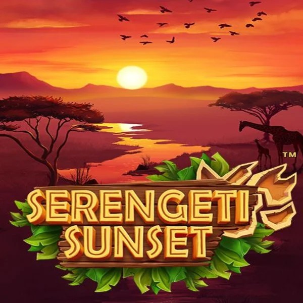 Serengeti Sunset casino game by Skywind Group – featured logo at Robocat Casino