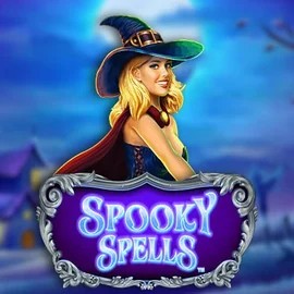 Spooky Spells by Novomatic, showcased at robocatcasinoo.com – game logo